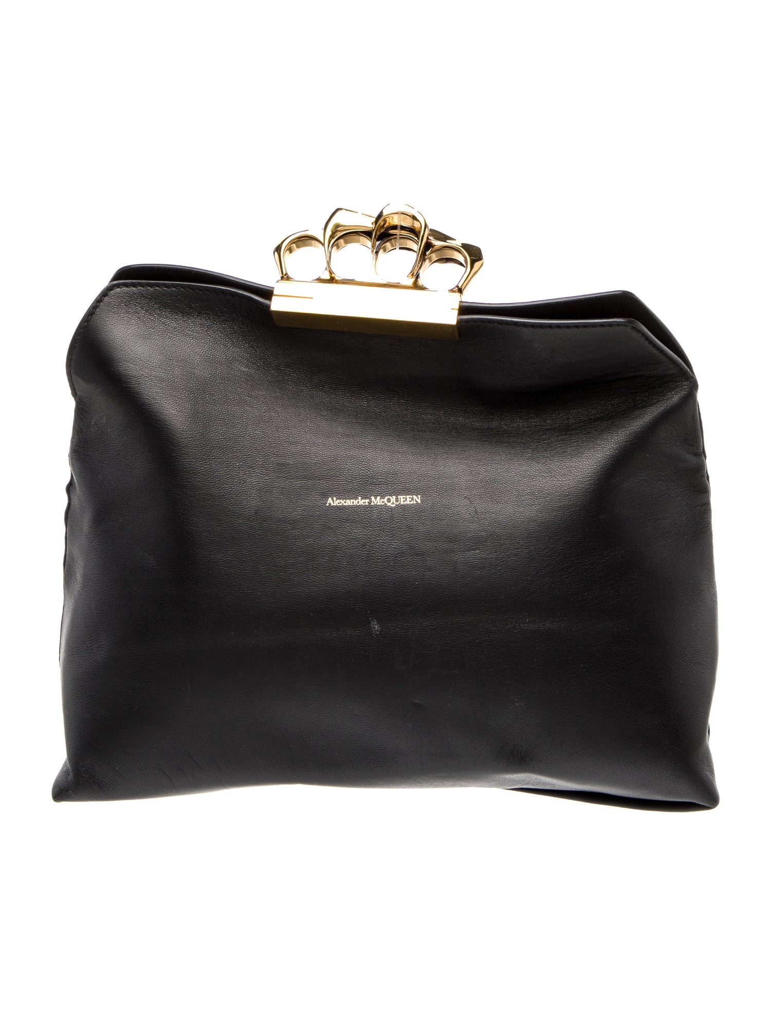 Alexander McQueen Leather Evening Bag