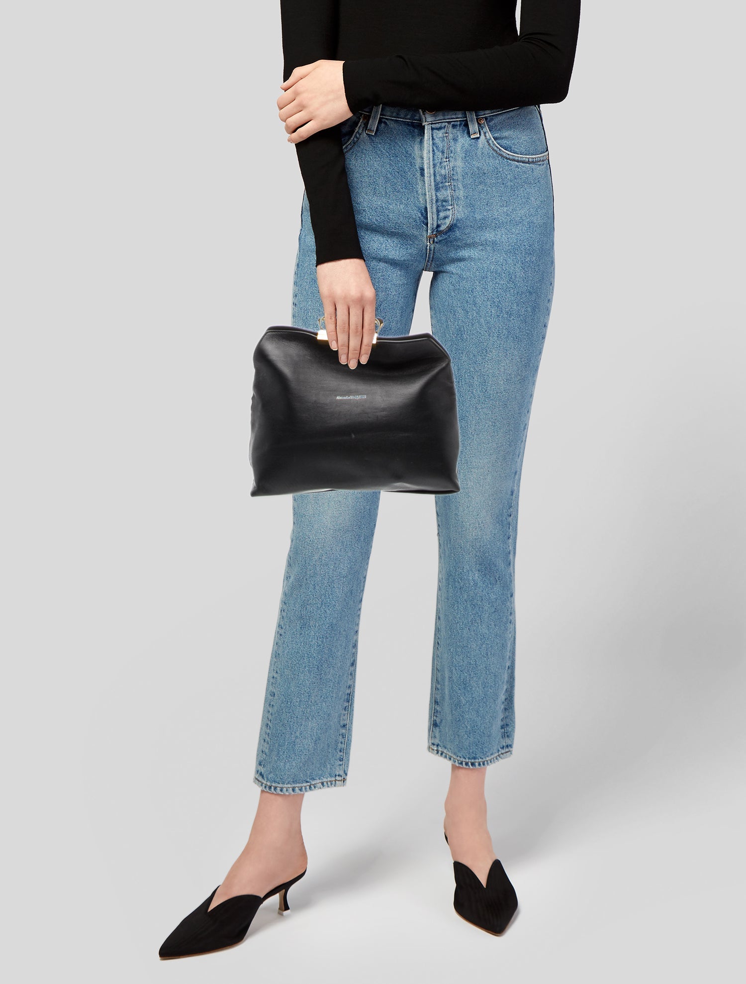 Alexander McQueen Leather Evening Bag