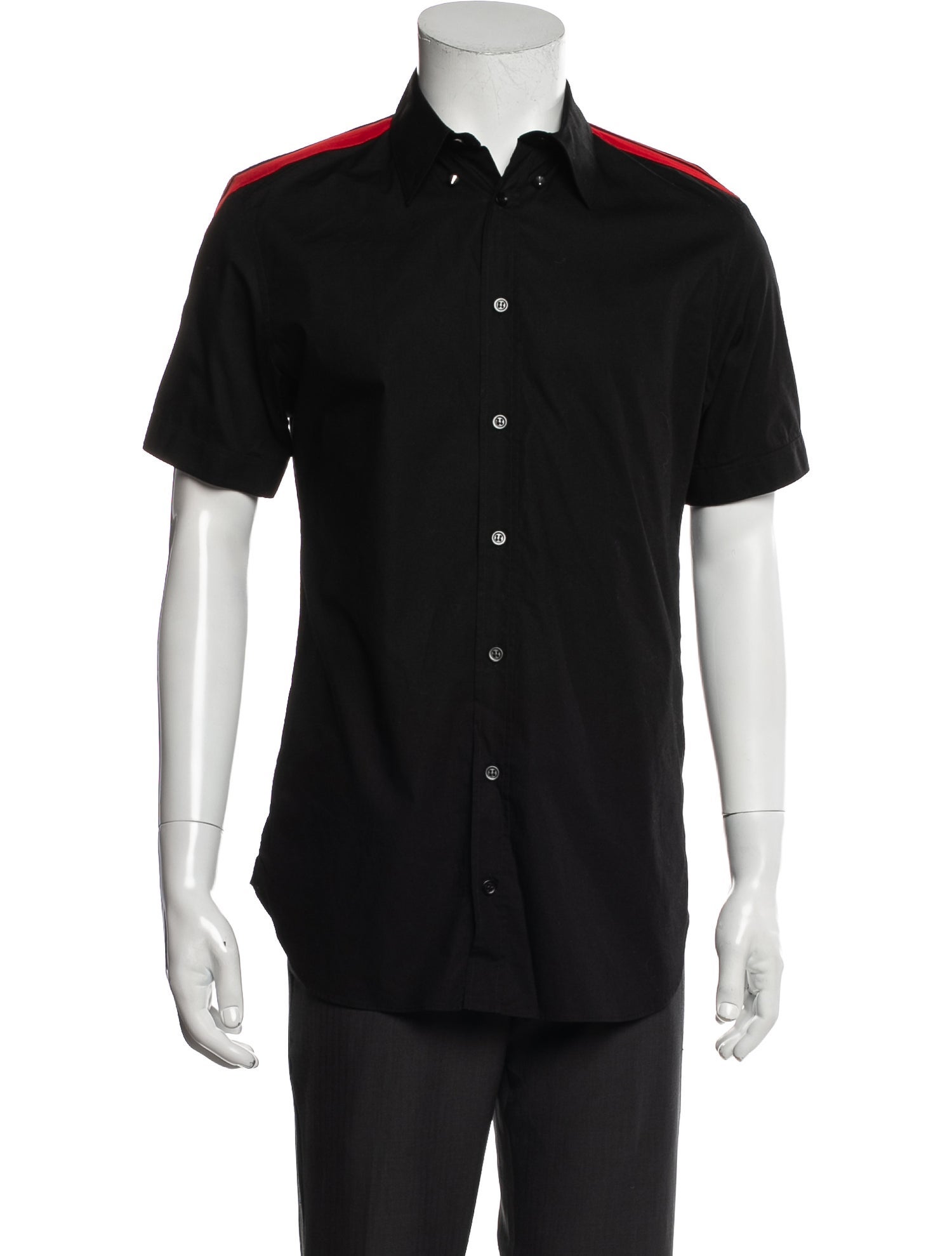 Alexander McQueen Skull Short Sleeve Shirt