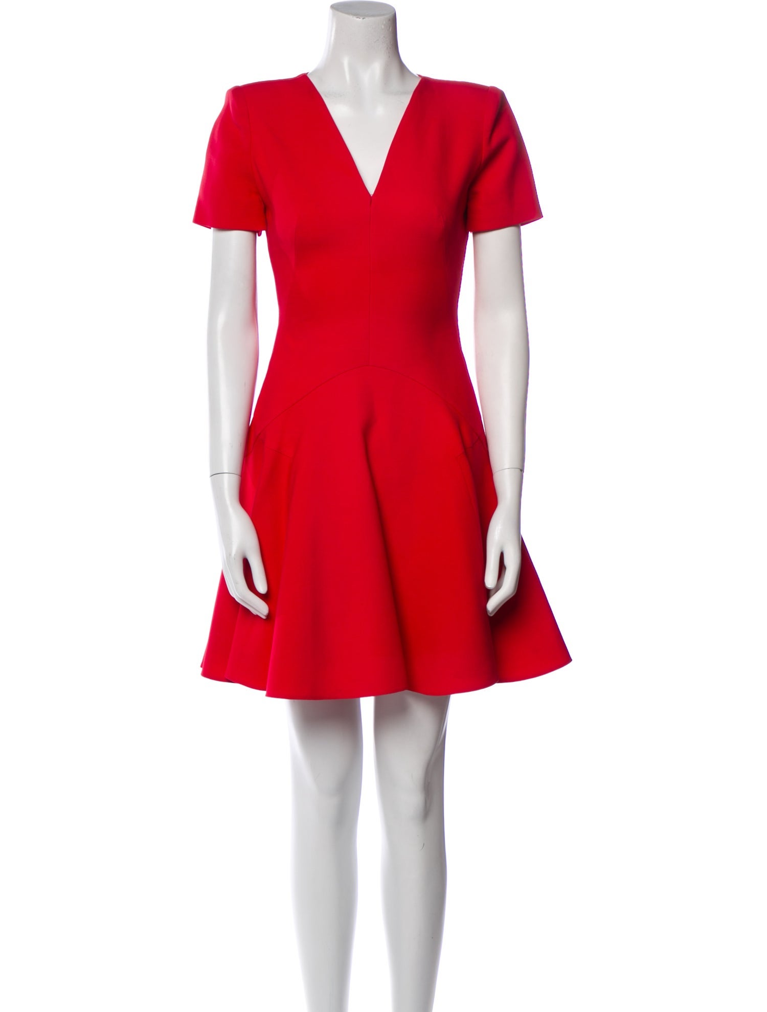 Alexander McQueen Wool Mini Dress