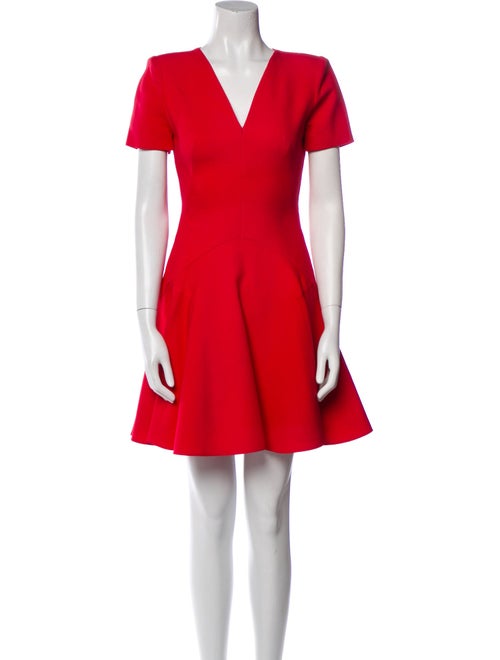 Alexander McQueen Wool Mini Dress