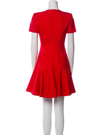 Alexander McQueen Wool Mini Dress