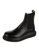 Alexander McQueen Leather Chelsea Boots