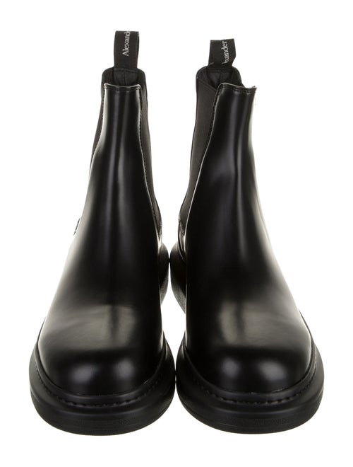 Alexander McQueen Leather Chelsea Boots