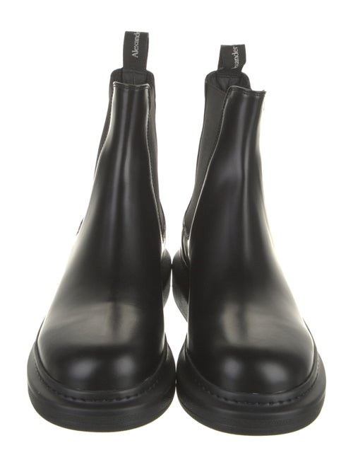 Alexander McQueen Leather Chelsea Boots