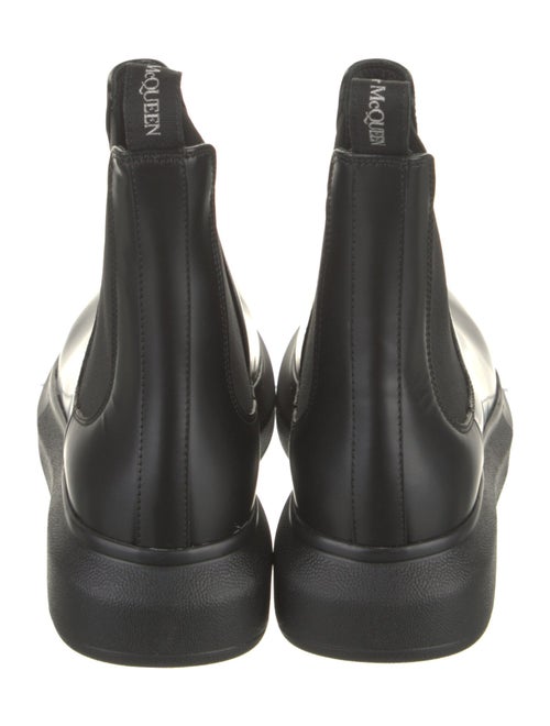 Alexander McQueen Leather Chelsea Boots