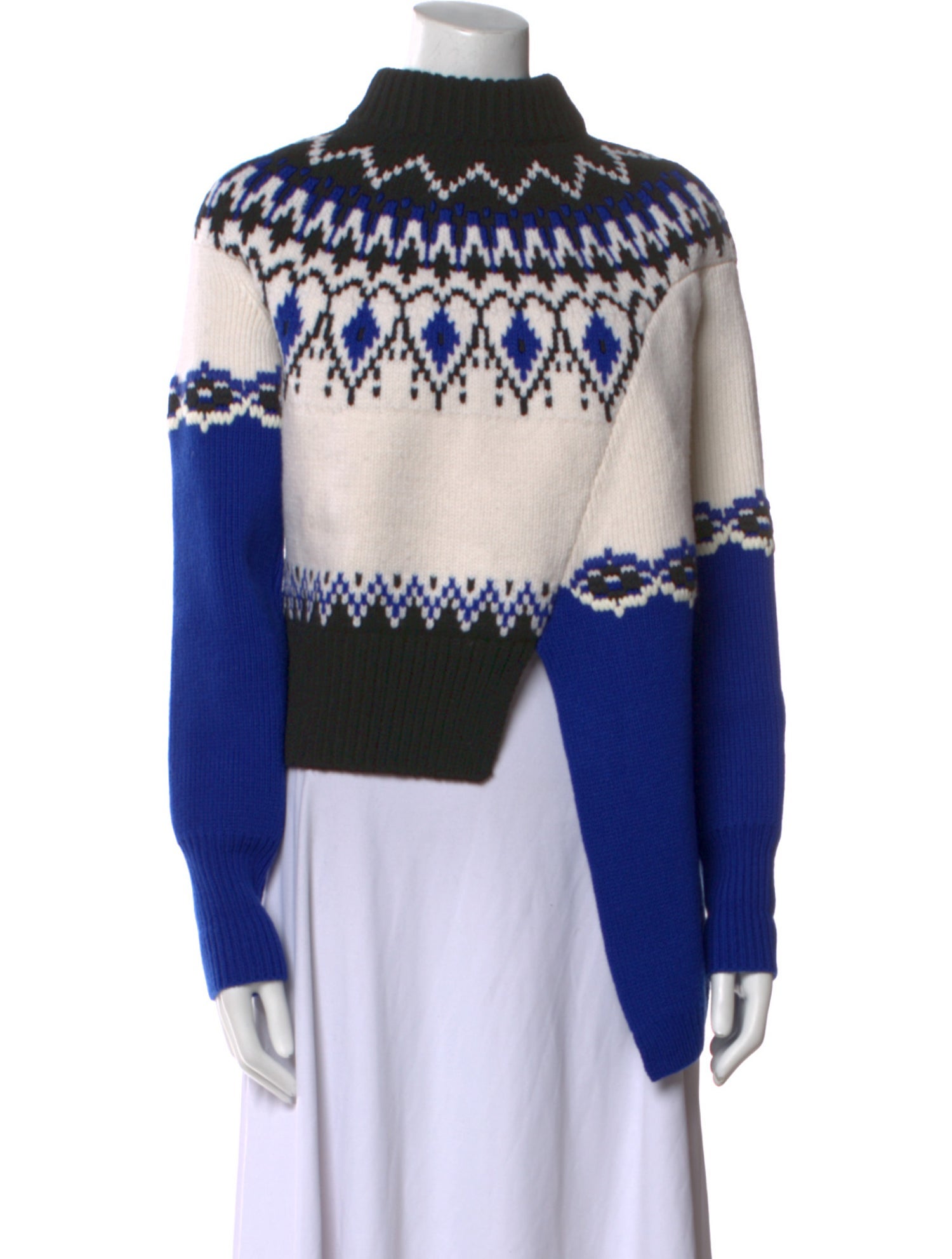 Alexander McQueen Wool Printed Sweater