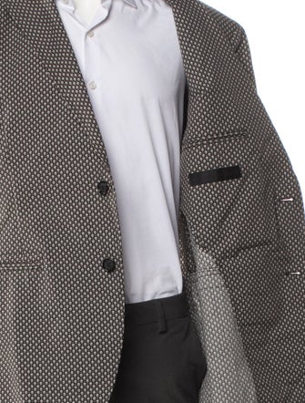 Alexander McQueen Skull Polka Dot Print Blazer