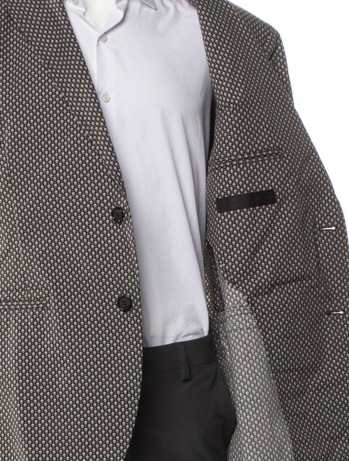 Alexander McQueen Skull Polka Dot Print Blazer