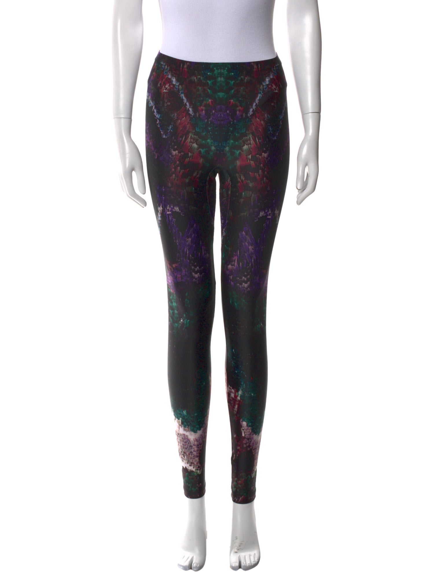 Alexander McQueen Nylon Skinny Leg Pants