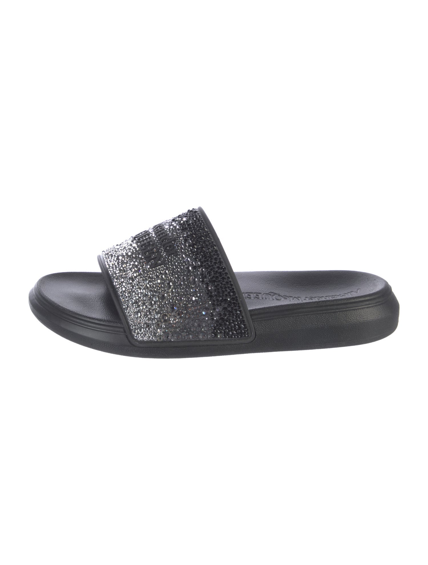 Alexander McQueen Rubber Printed Slides