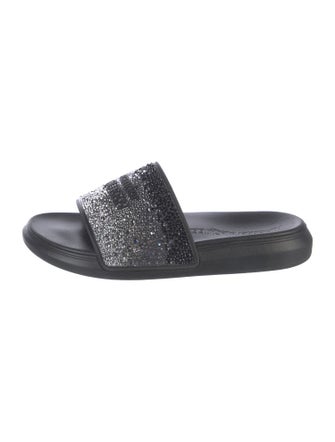 Alexander McQueen Rubber Printed Slides