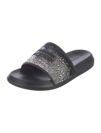 Alexander McQueen Rubber Printed Slides