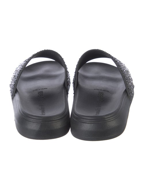 Alexander McQueen Rubber Printed Slides
