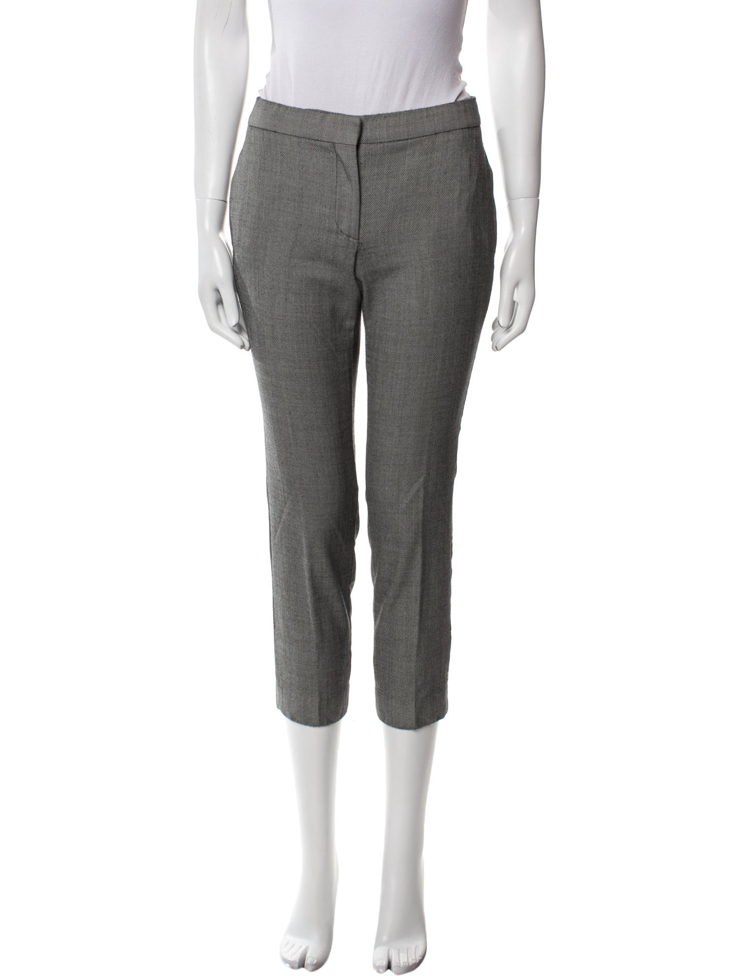 Alexander McQueen Wool Skinny Leg Pants