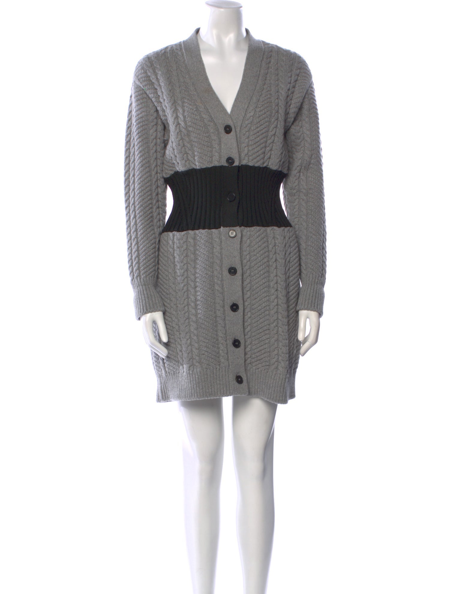 Alexander McQueen Wool Mini Dress
