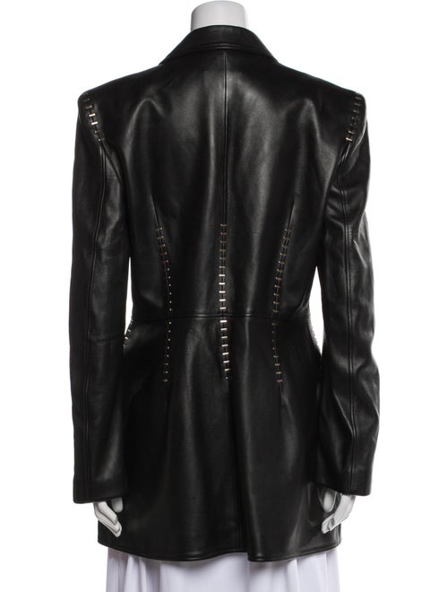 Alexander McQueen 2020 Leather Blazer