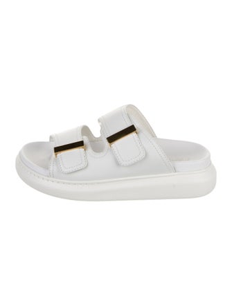 Alexander McQueen Leather Slides