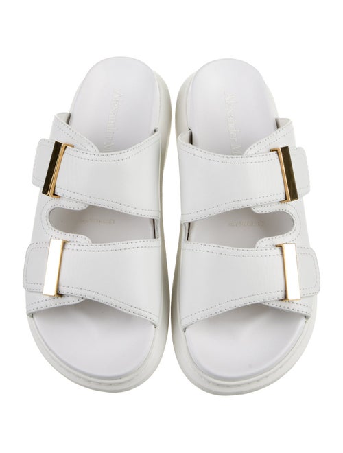 Alexander McQueen Leather Slides