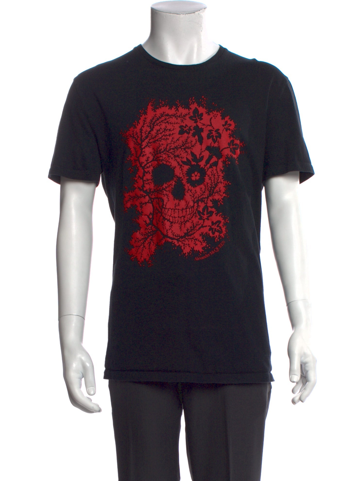 Alexander McQueen Graphic Print Crew Neck T-Shirt