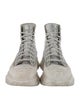 Alexander McQueen Crystal Crystal Embellishments Lace-Up Boots