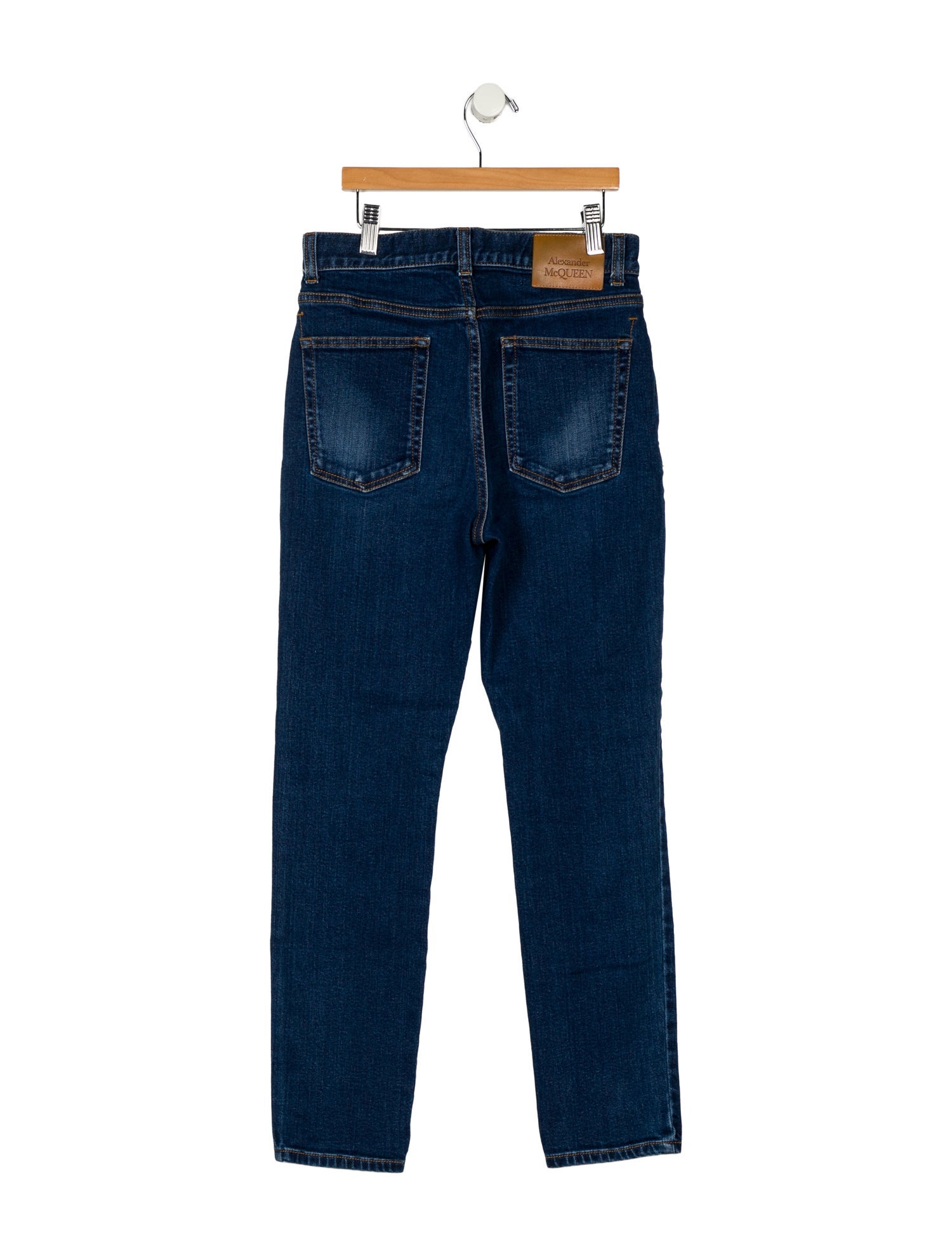 Alexander McQueen High-Rise Skinny Leg Jeans