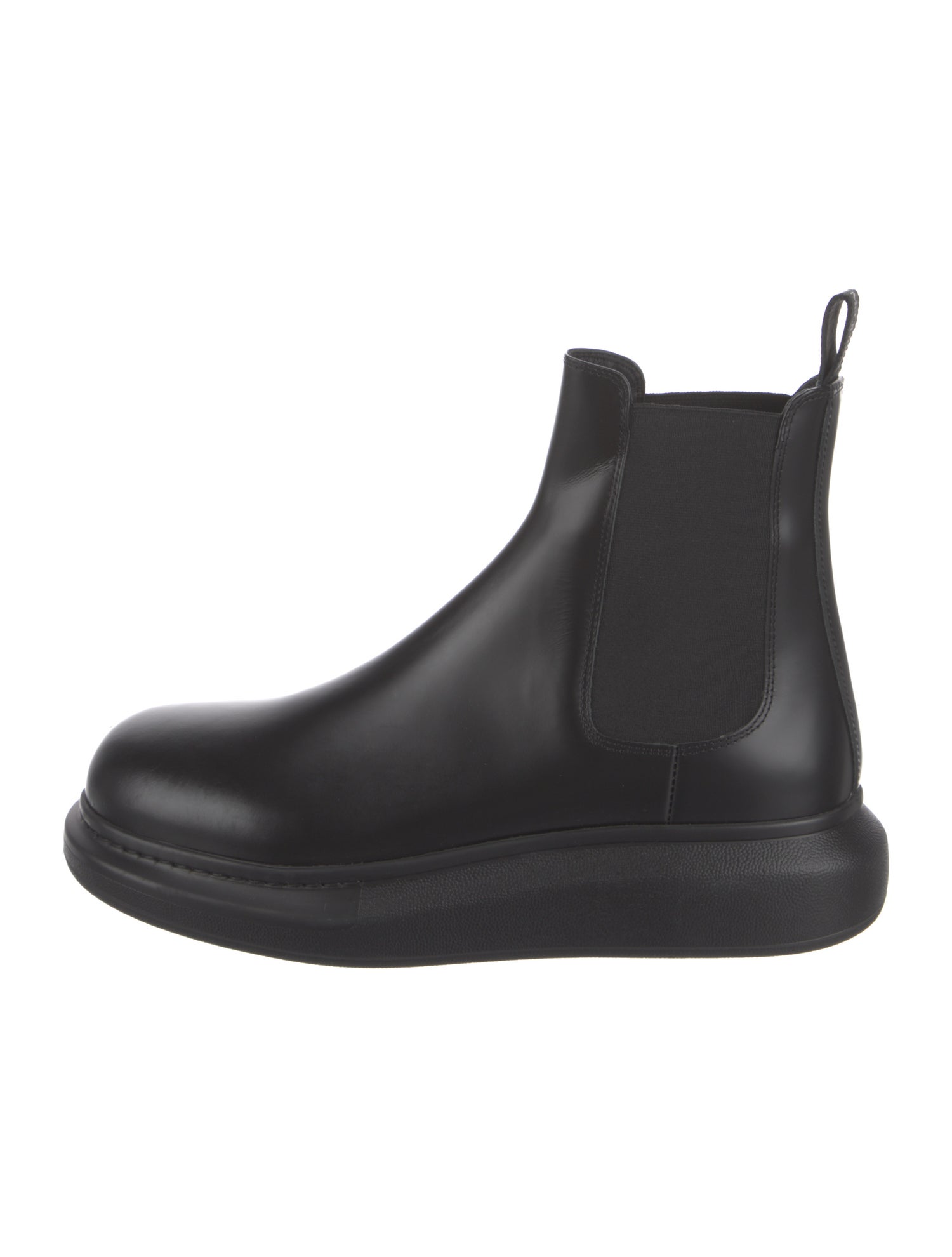 Alexander McQueen Leather Chelsea Boots w/ Tags