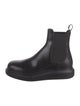 Alexander McQueen Leather Chelsea Boots
