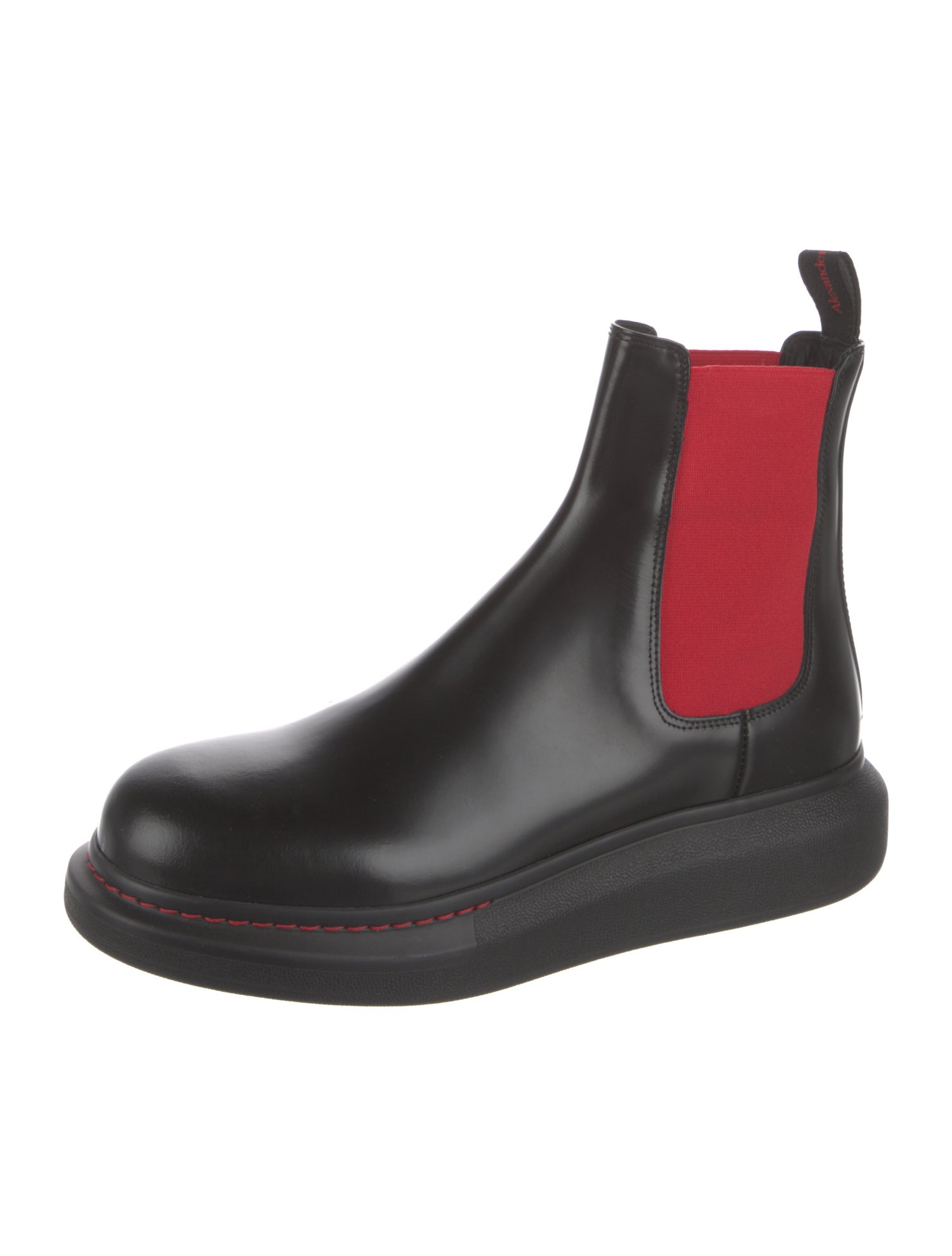 Alexander McQueen Leather Chelsea Boots w/ Tags