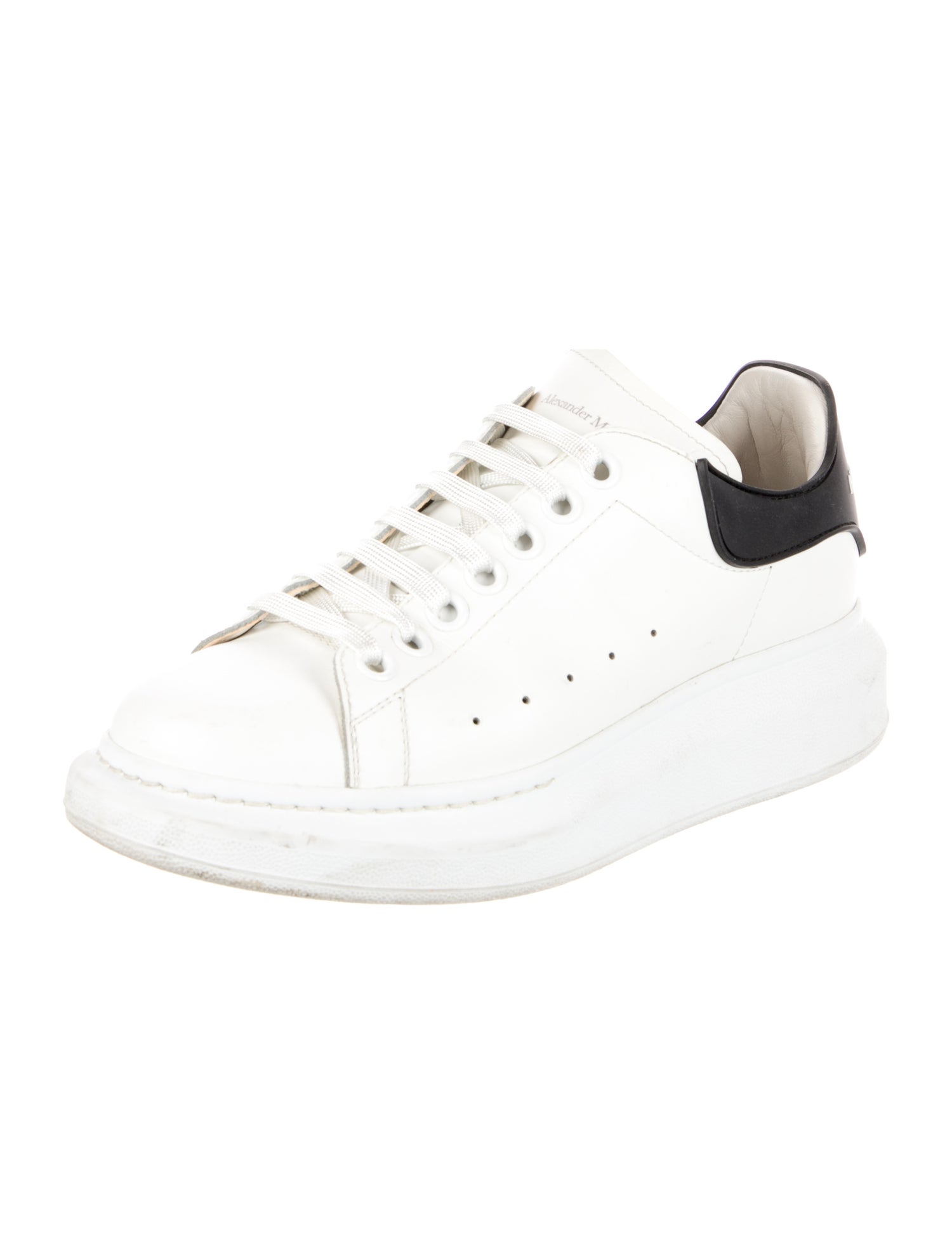 Alexander McQueen Leather Chunky Sneakers