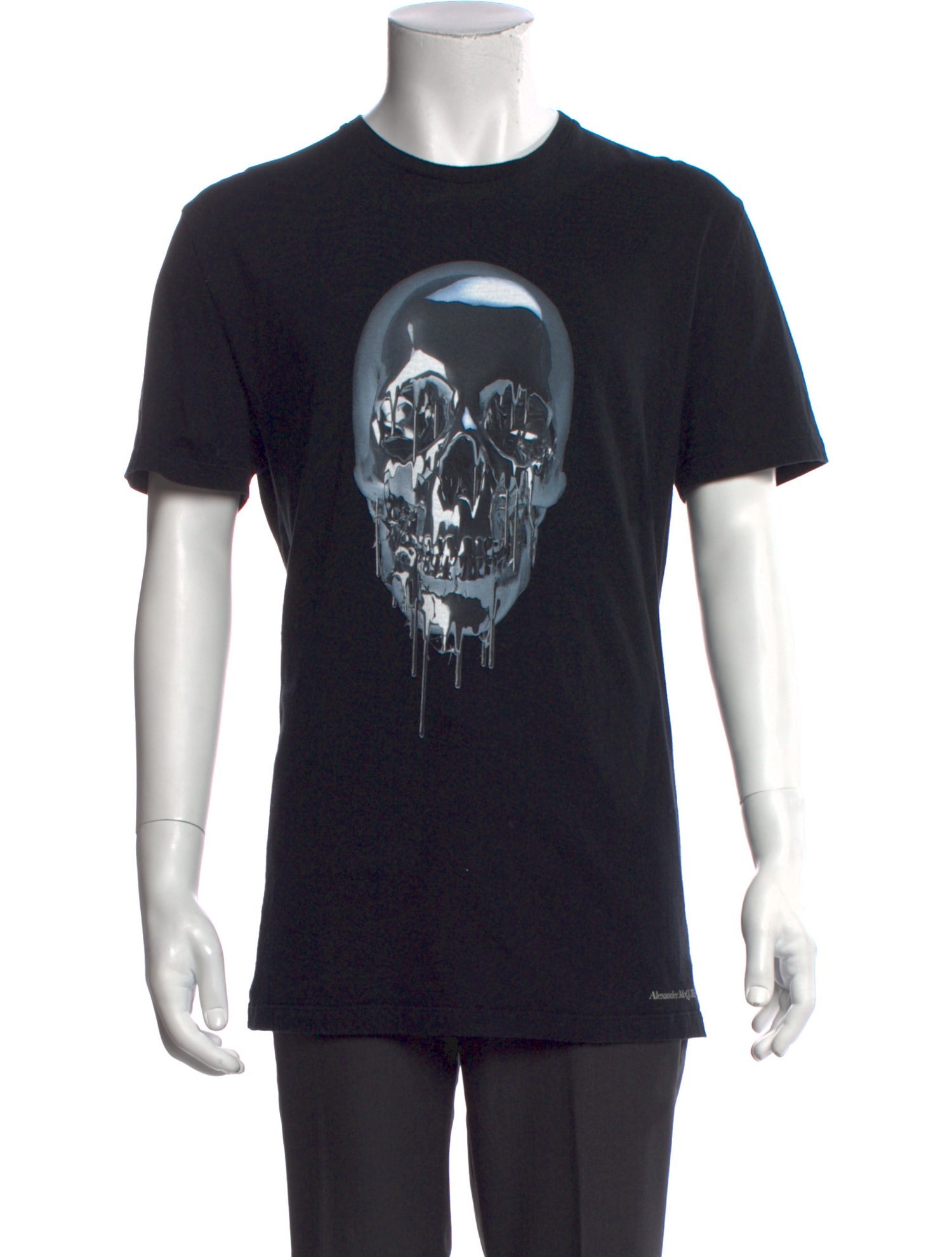 Alexander McQueen Graphic Print Crew Neck T-Shirt