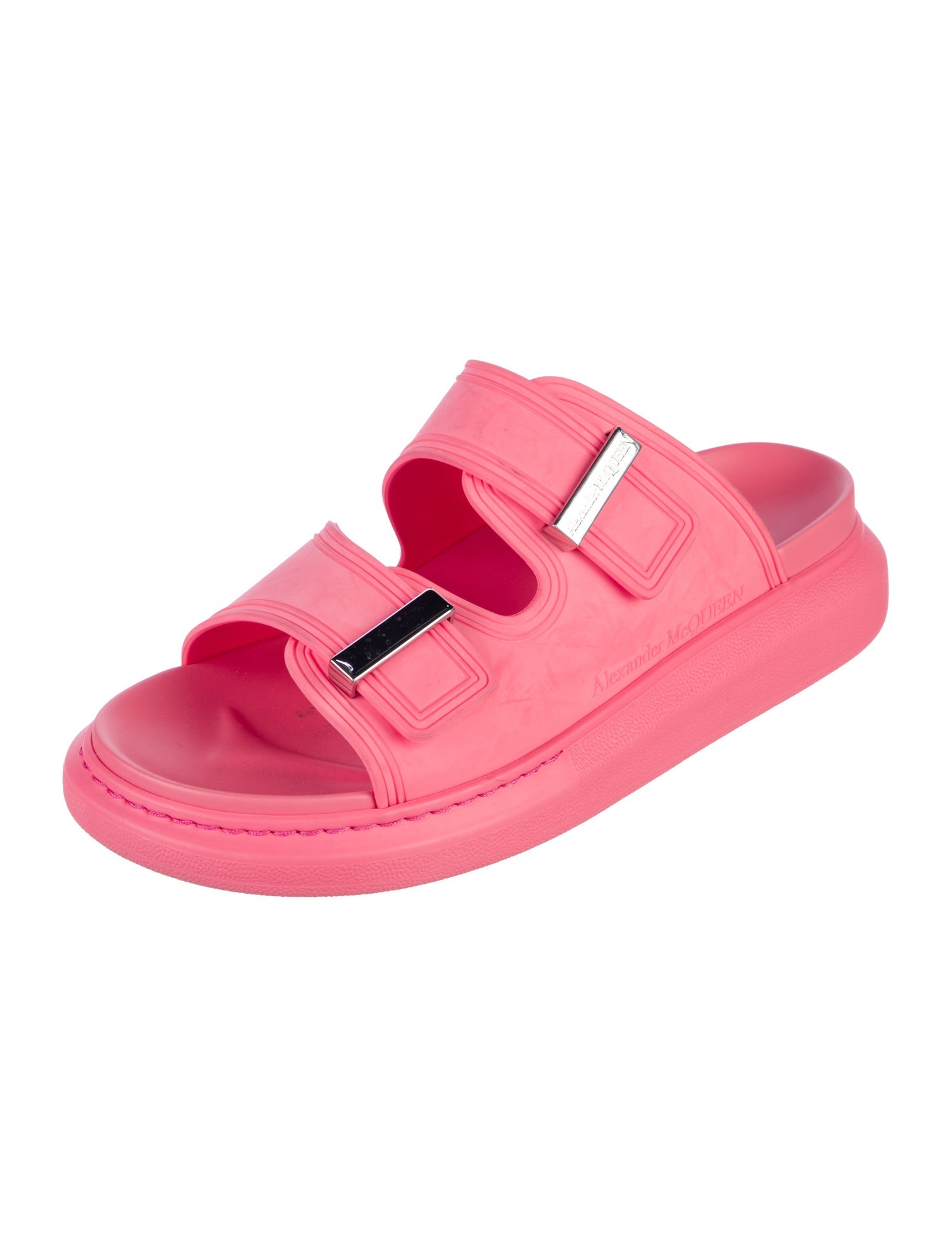 Alexander McQueen Rubber Slides