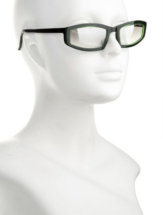 Alexander McQueen Square Eyeglasses