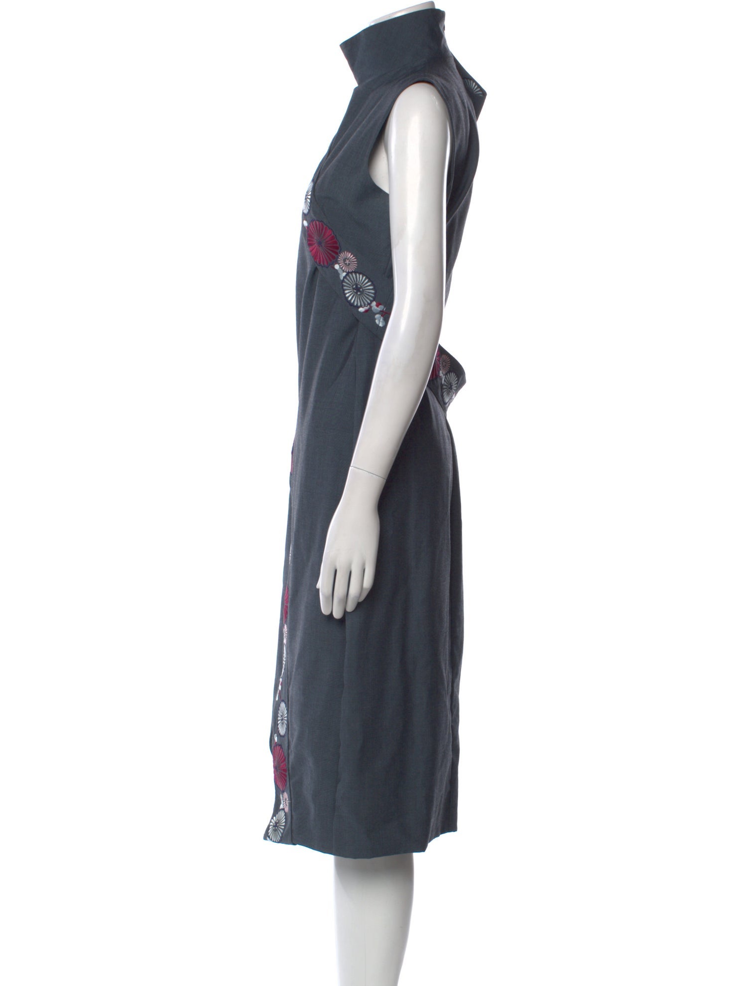 Alexander McQueen Vintage Midi Length Dress