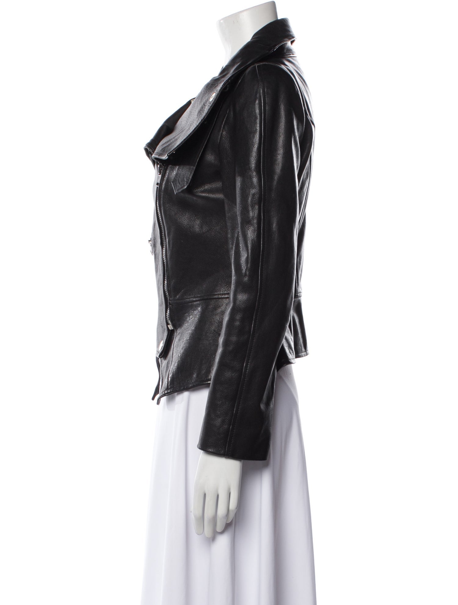 Alexander McQueen Leather Biker Jacket