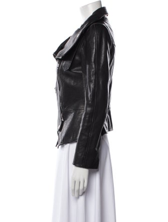 Alexander McQueen Leather Biker Jacket