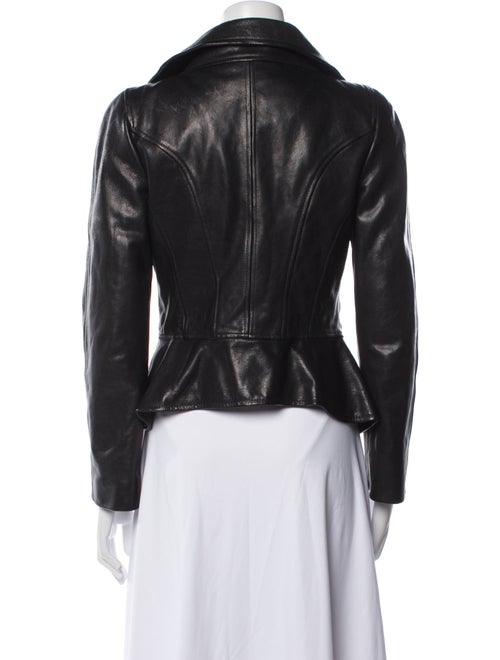 Alexander McQueen Leather Biker Jacket