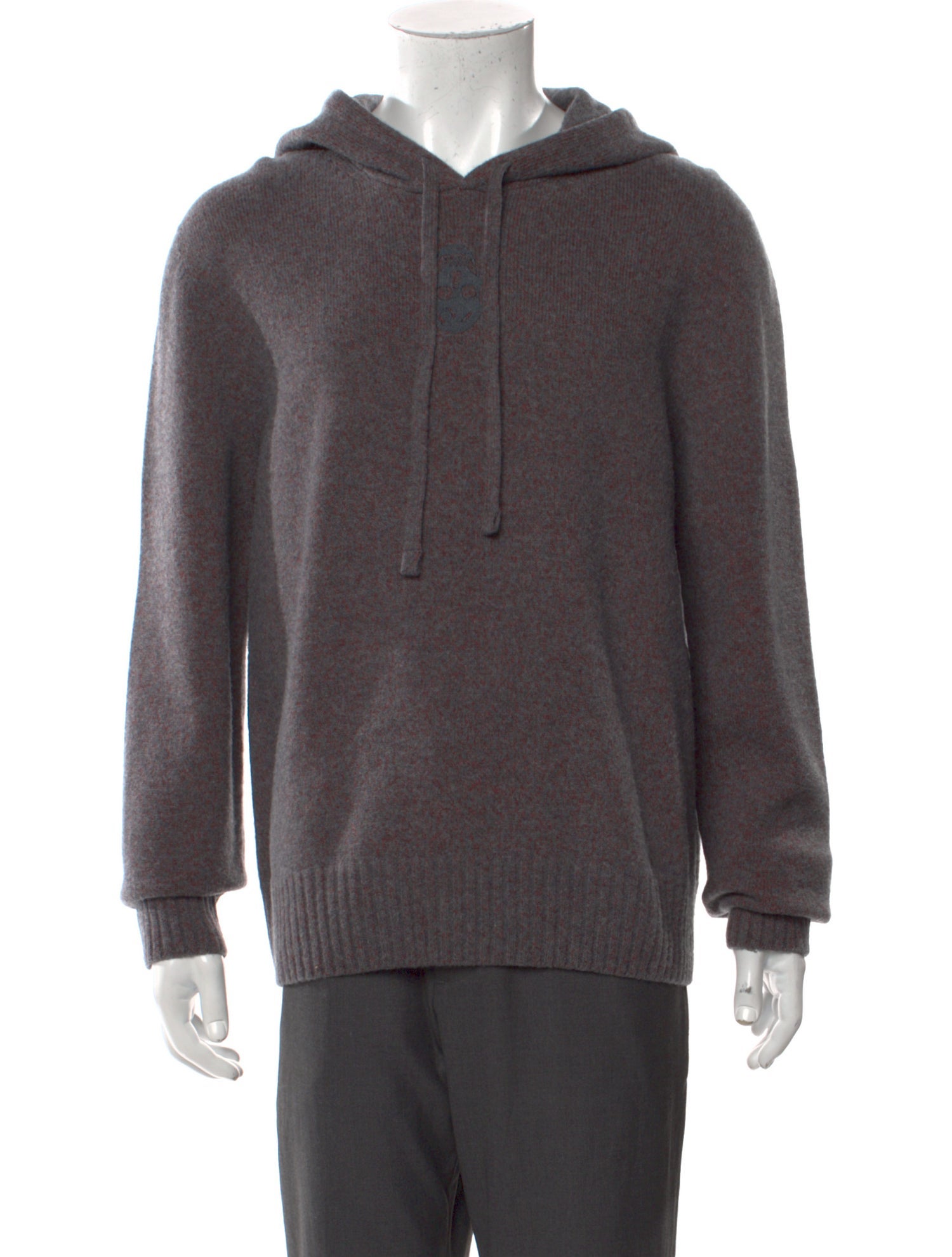 Alexander McQueen Wool Crew Neck Hoodie