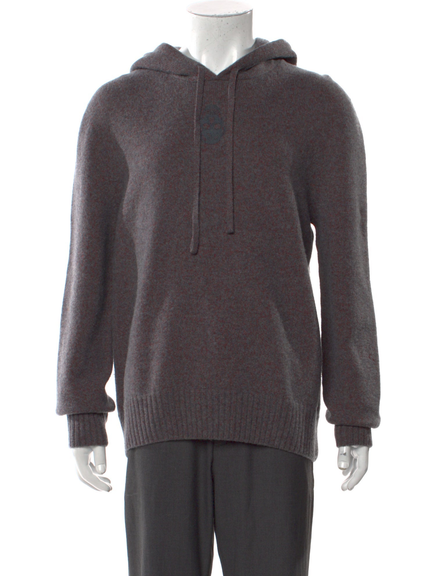 Alexander McQueen Wool Crew Neck Hoodie