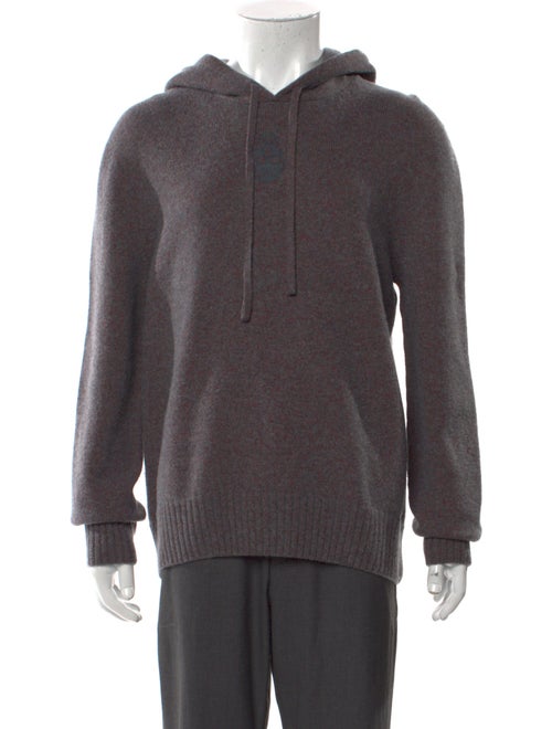 Alexander McQueen Wool Crew Neck Hoodie