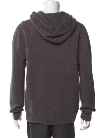 Alexander McQueen Wool Crew Neck Hoodie