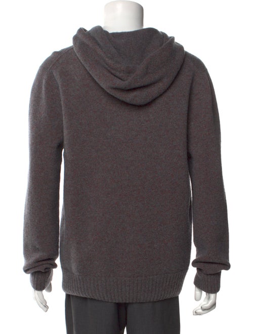 Alexander McQueen Wool Crew Neck Hoodie