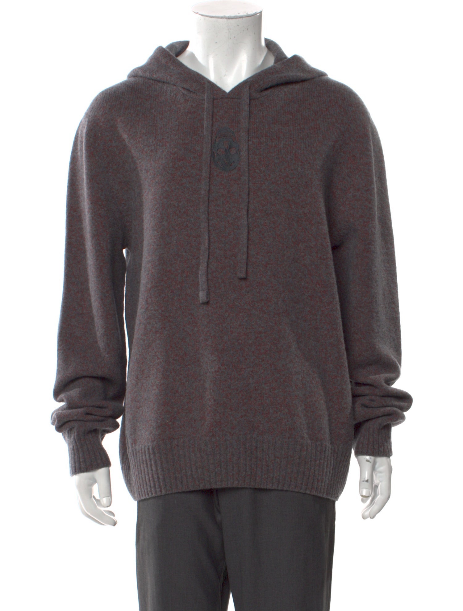 Alexander McQueen Wool Crew Neck Hoodie