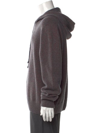 Alexander McQueen Wool Crew Neck Hoodie
