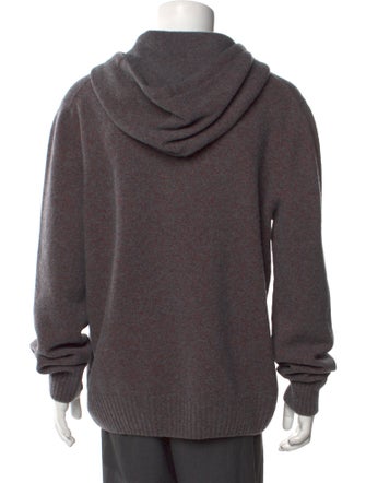 Alexander McQueen Wool Crew Neck Hoodie