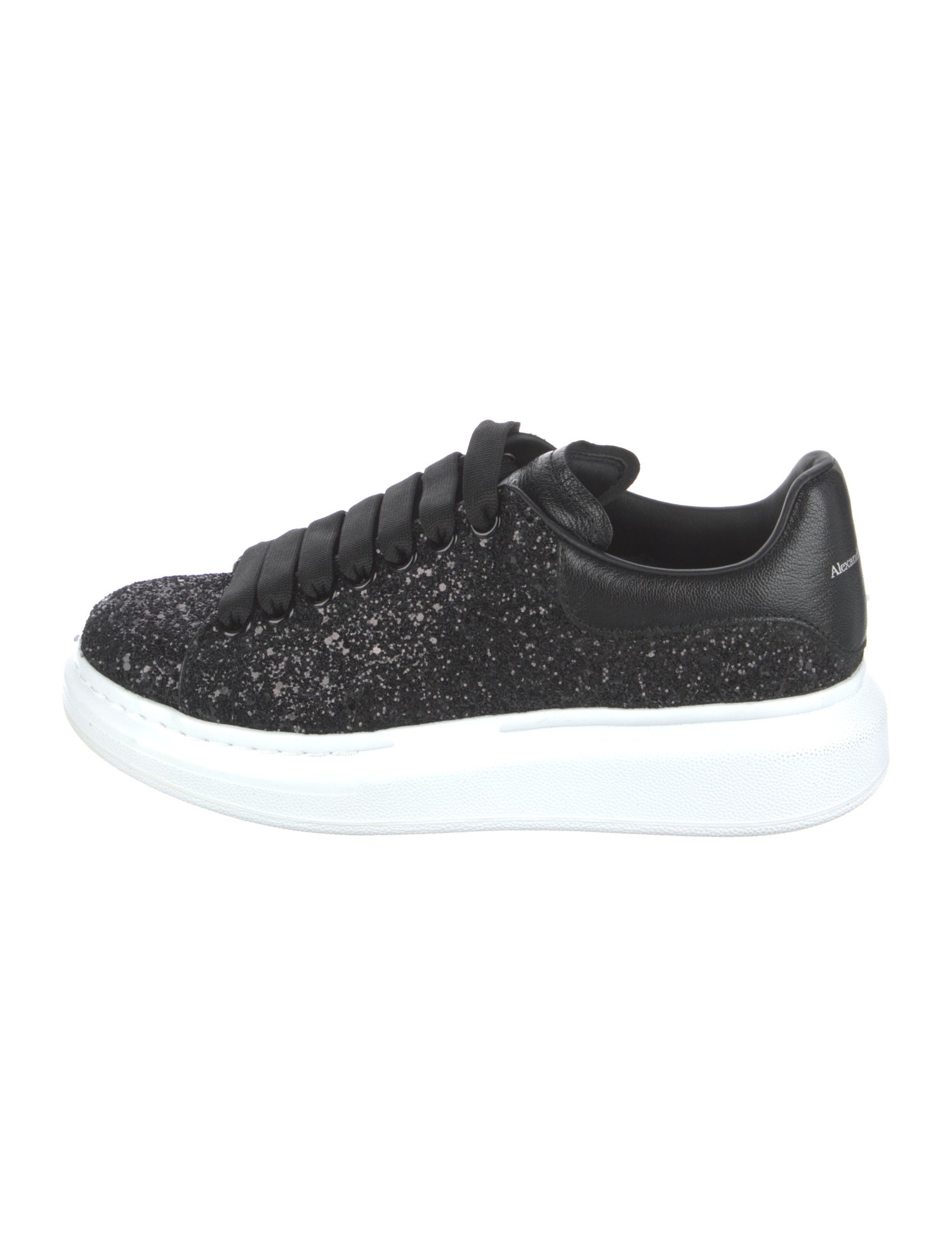 Alexander McQueen Glitter Glitter Accents Chunky Sneakers