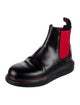 Alexander McQueen Leather Chelsea Boots