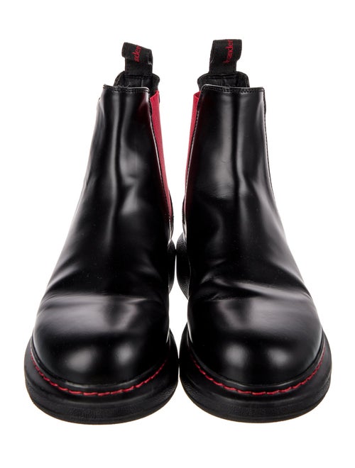 Alexander McQueen Leather Chelsea Boots