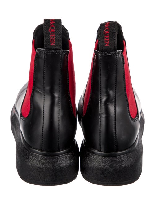 Alexander McQueen Leather Chelsea Boots