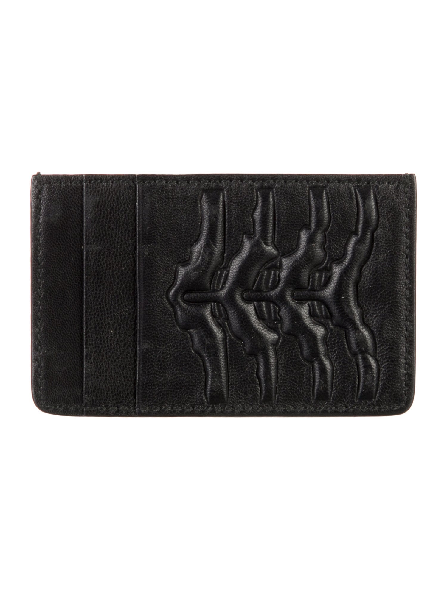 Alexander McQueen Leather Card Holder
